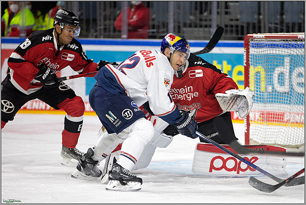 PENNY DEL;  Koelner Haie - Red Bull Muenchen; Koeln, 18.02.2022